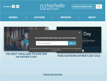 Tablet Screenshot of hachettebookgroup.com